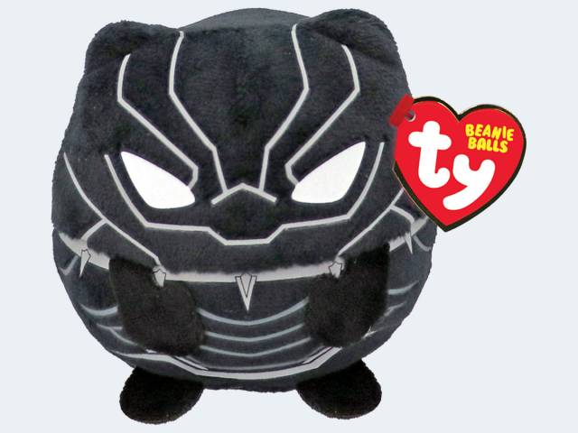 Ty Puffies Black Panther 10cm Marvel Avengers