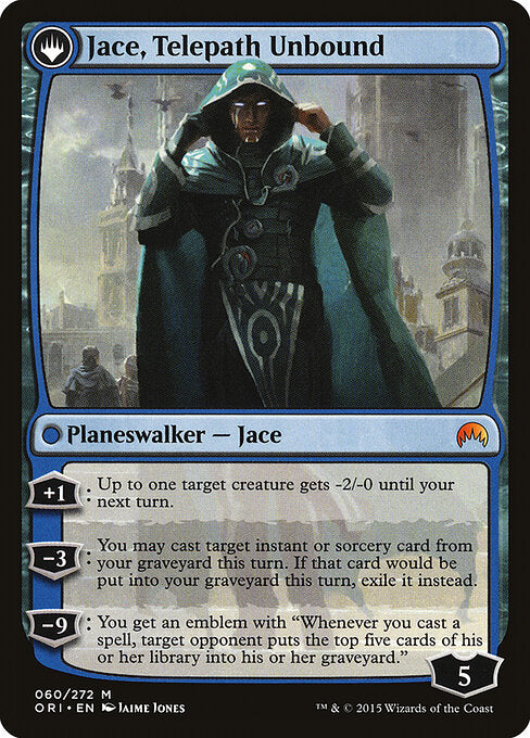 Jace, Vryn's Prodigy // Jace, Telepath Unbound - Back Face