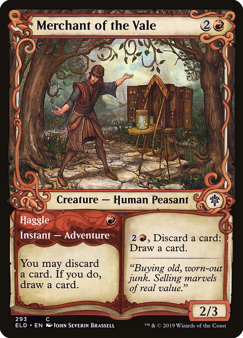 Merchant of the Vale // Haggle - Back Face