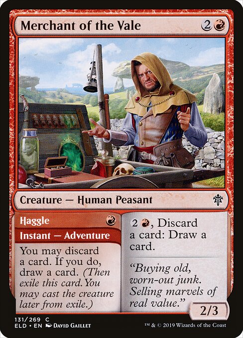 Merchant of the Vale // Haggle - Back Face