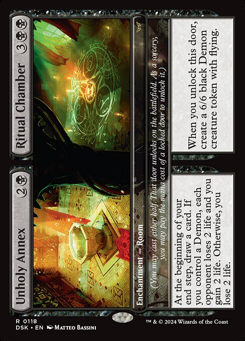 Unholy Annex // Ritual Chamber - Back Face