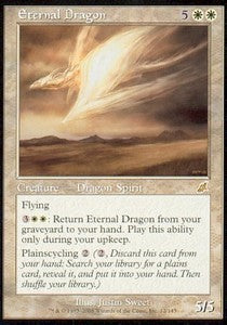 Ewiger Drache SCG-12 Rare Good Englisch Foil