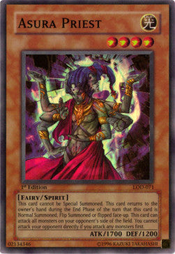 Asura Priest LOD-071 Super Rare Poor Englisch