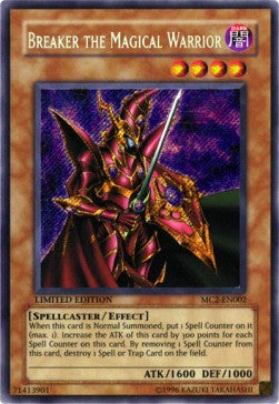 Breaker the Magical Warrior MC2-002 Secret Rare Good Englisch