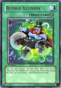 Bubble Illusion DP1-024 Ultra Rare Good Deutsch 1. Auflage
