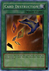 Card Destruction SDY-042 Super Rare Poor Englisch