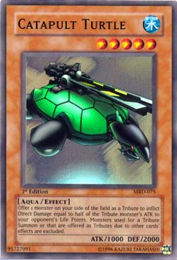 Catapult Turtle MRD-075 Super Rare Played Englisch