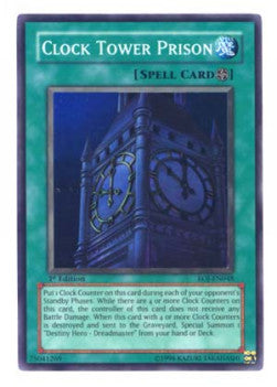 Gefängnisuhrturm (V.1) EOJ-048 Super Rare Poor Deutsch 1. Auflage