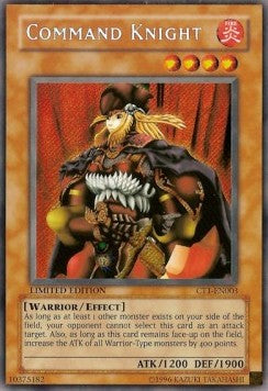 Gebieterischer Ritter CT1-003 Secret Rare Light Played Deutsch