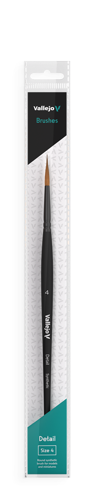 Vallejo - Synthetic Brush Detail - Size 4