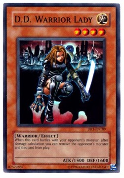 D.D. Kriegerin DR1-189 Super Rare Light Played Deutsch