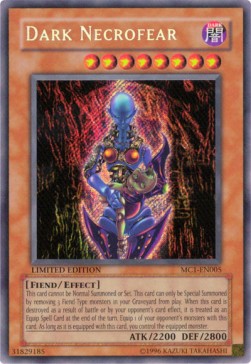 Dark Necrofear MC1-005 Secret Rare Good Englisch