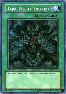 Geschäfte mit der Finsteren Welt (V.1) STON-038 Super Rare Played Deutsch