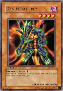 Des Feral Imp DCR-014 Rare Poor Englisch
