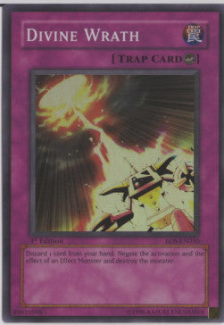 Divine Wrath RDS-050 Super Rare Played Englisch 1. Auflage