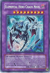 Elementar-HELD Chaos Neos (V.1) GLAS-036 Secret Rare Excellent Deutsch