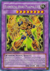 Elementar-HELD Plasma Vice CT04-DE006 Secret Rare Good Deutsch