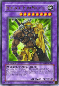 Elementar-HELD Wildedge (V.1) EEN-035 Ultra Rare Good Deutsch 1. Auflage