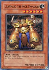 Granmarg the Rock Monarch FET-009 Super Rare Excellent Englisch 1. Auflage