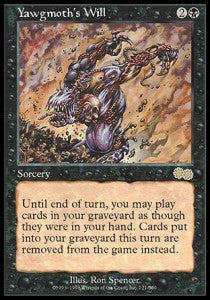 Yawgmoths Wille USG-171 Rare Excellent Deutsch