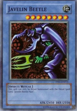 Speerkäfer (V.1) PP01-013 Super Rare Light Played Deutsch