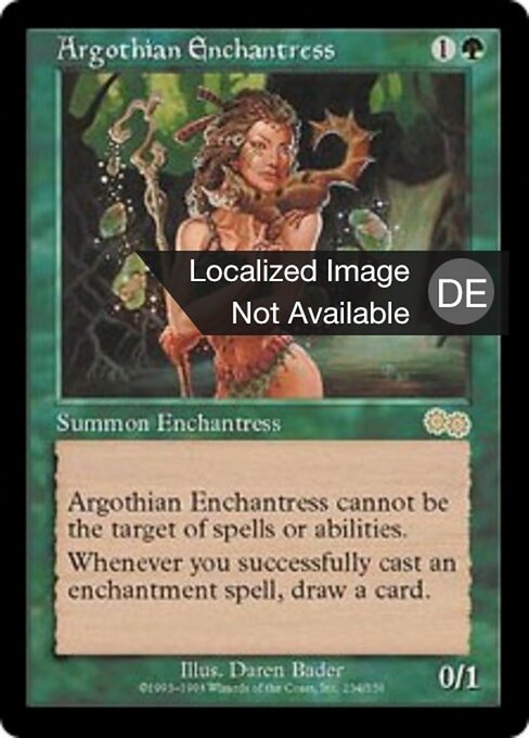Argothische Zauberin USG-234 Rare Excellent Deutsch
