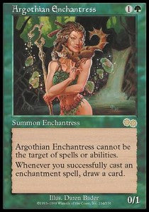 Argothian Enchantress USG-234 Rare Excellent Englisch