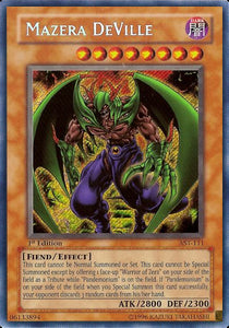 Debilmazera AST-111 Secret Rare Light Played Deutsch 1. Auflage