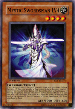 Mystischer Schwertkämpfer LV4 SD5-014 Common Excellent Deutsch 1. Auflage