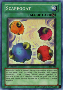 Scapegoat SDJ-041 Super Rare Good Englisch