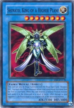 Shinato, König einer höheren Ebene DR1-178 Super Rare Light Played Deutsch