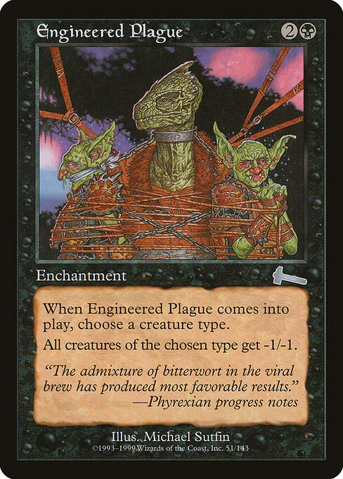 Engineered Plague ULG-51 Uncommon Poor Englisch