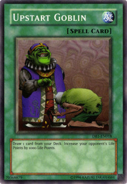 Emporkömmling Goblin DB1-018 Common Light Played Deutsch