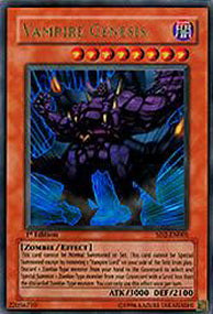 Vampir-Genesis SD2-001 Ultra Rare Excellent Deutsch 1. Auflage