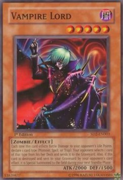 Vampirlord SD2-003 Common Light Played Deutsch 1. Auflage