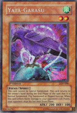Yata-Garasu LOD-000 Secret Rare Poor Englisch 1. Auflage