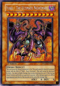 Yubel - Der ultimative Albtraum PTDN-008 Secret Rare Excellent Deutsch