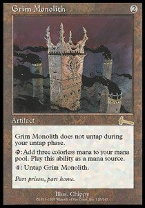 Grim Monolith ULG-126 Rare Light Played Englisch