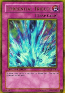 Torrential Tribute GLD1-040 Gold Rare Excellent Englisch