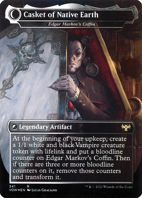 Edgar, Charmed Groom // Edgar Markov's Coffin - Back Face