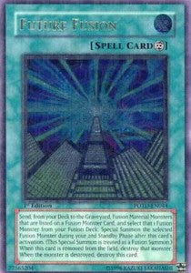 Zukunftsfusion (V.2) POTD-044 Ultimate Rare Played Deutsch 1. Auflage