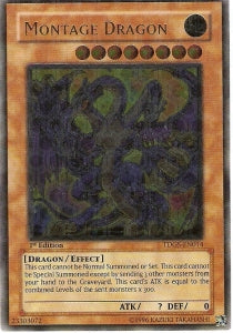 Montagedrache (V.2) TDGS-014 Ultimate Rare Light Played Deutsch