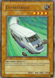 Expressroid YSDS-000 Ultra Rare Light Played Deutsch 1. Auflage