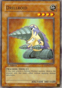 Drillroid YSDS-016 Super Rare Light Played Deutsch 1. Auflage