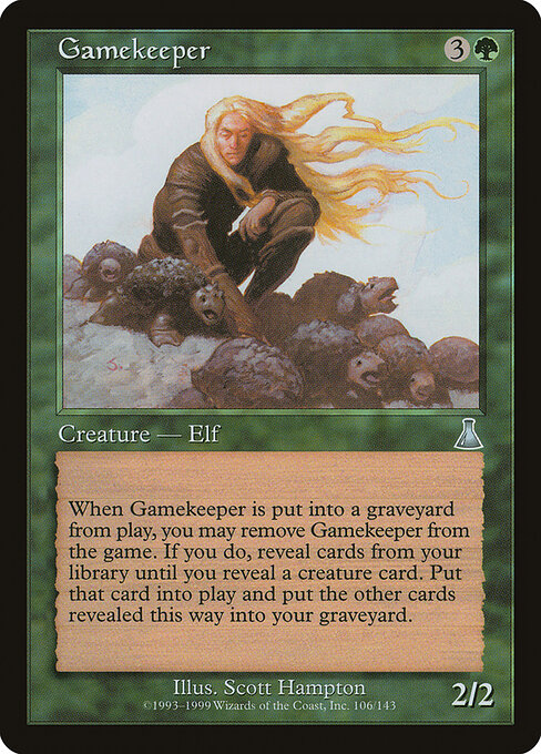 Gamekeeper UDS-106 Uncommon Excellent Englisch