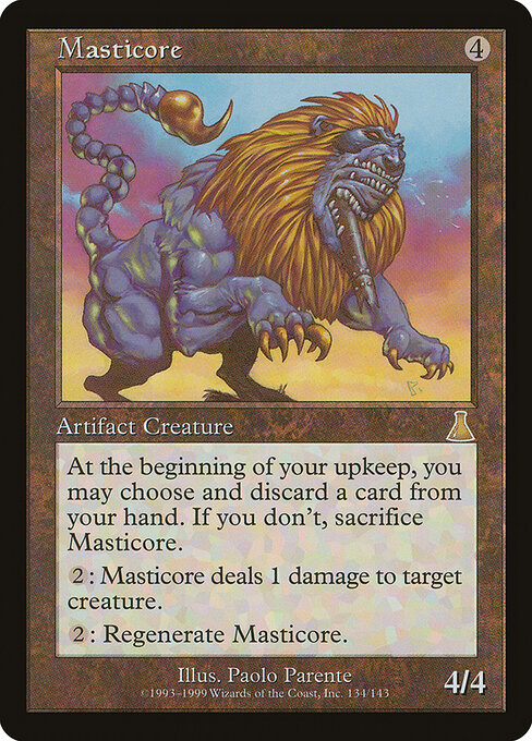 Masticor UDS-134 Rare Played Englisch
