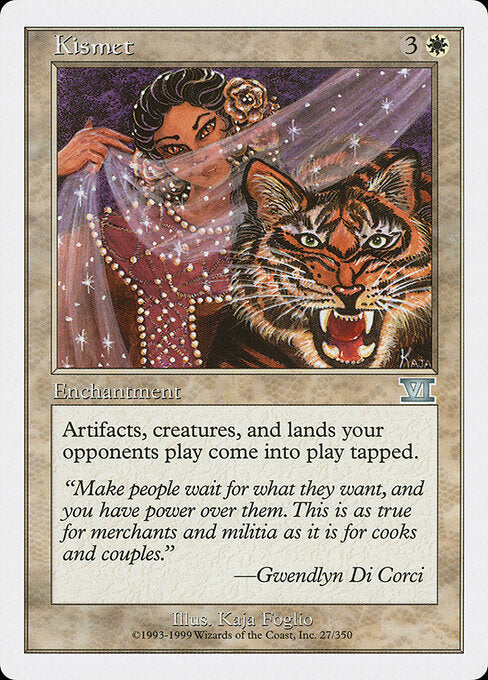 Kismet 6ED-27 Uncommon Near Mint Englisch