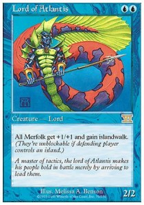 Herrscher von Atlantis 6ED-79 Rare Light Played Deutsch