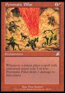 Pyrostatic Pillar SCG-100 Uncommon Excellent Englisch