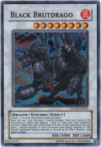 Schwarzer Brutdrago SOVR-043 Super Rare Played Deutsch